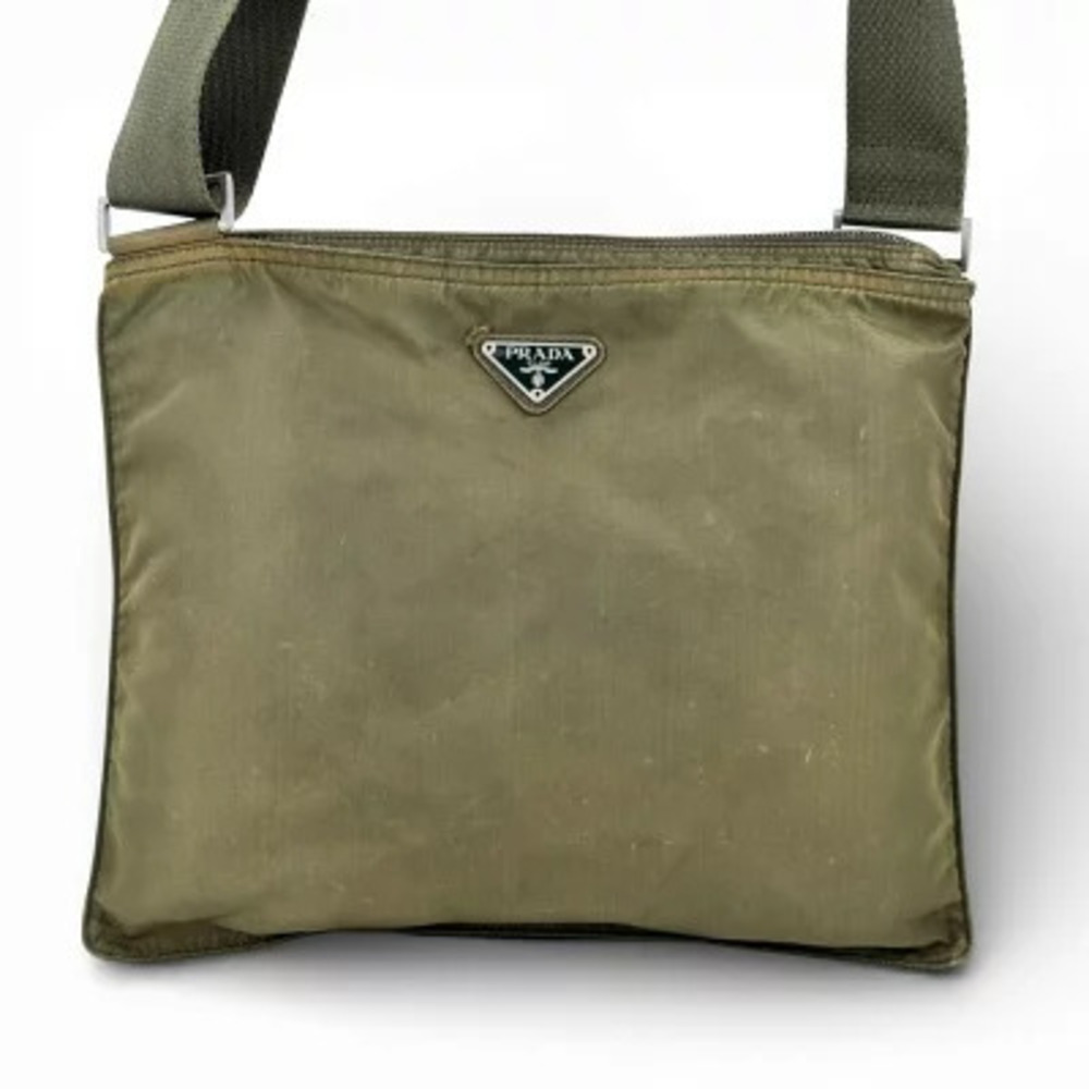 Prada Milano Shoulder Bag Green